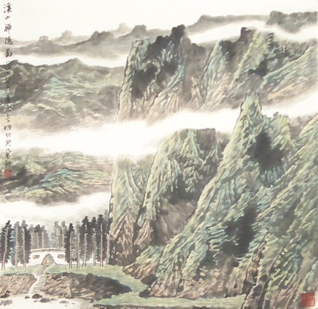 溪水禅隐